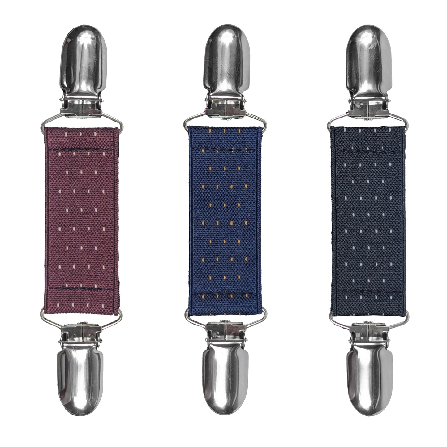 Glove Clips (3-Pack) (Small Polka Dots Speckled, 1 inch)