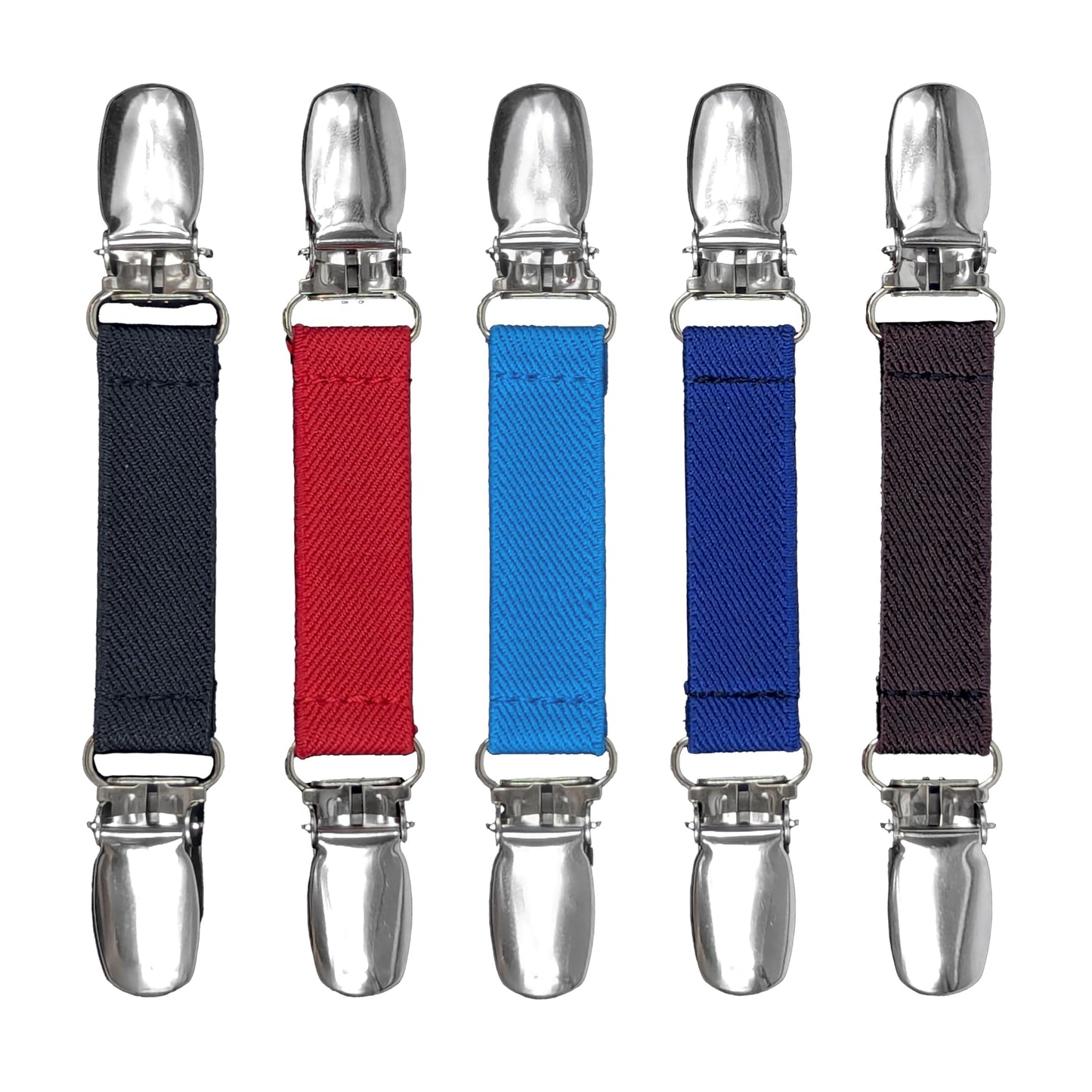 Glove Clips (5-Pack) (Pure Hue-5pcs, 5/8 inch)