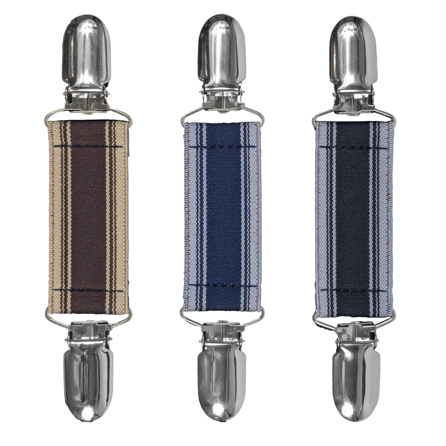 Glove Clips (3-Pack) (Dark Edge Neutral Tones, 1 inch)