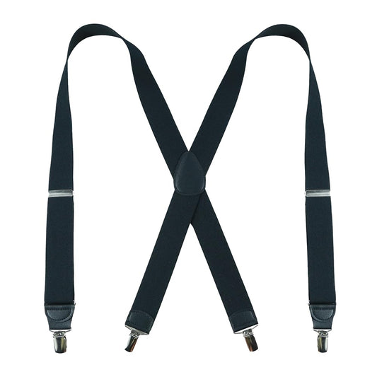 X-Back Suspenders 1½" (Black)