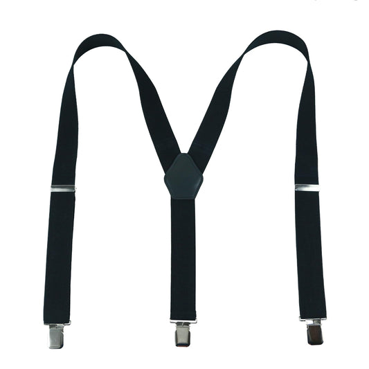 Y-Back Suspenders 1½" (Black)