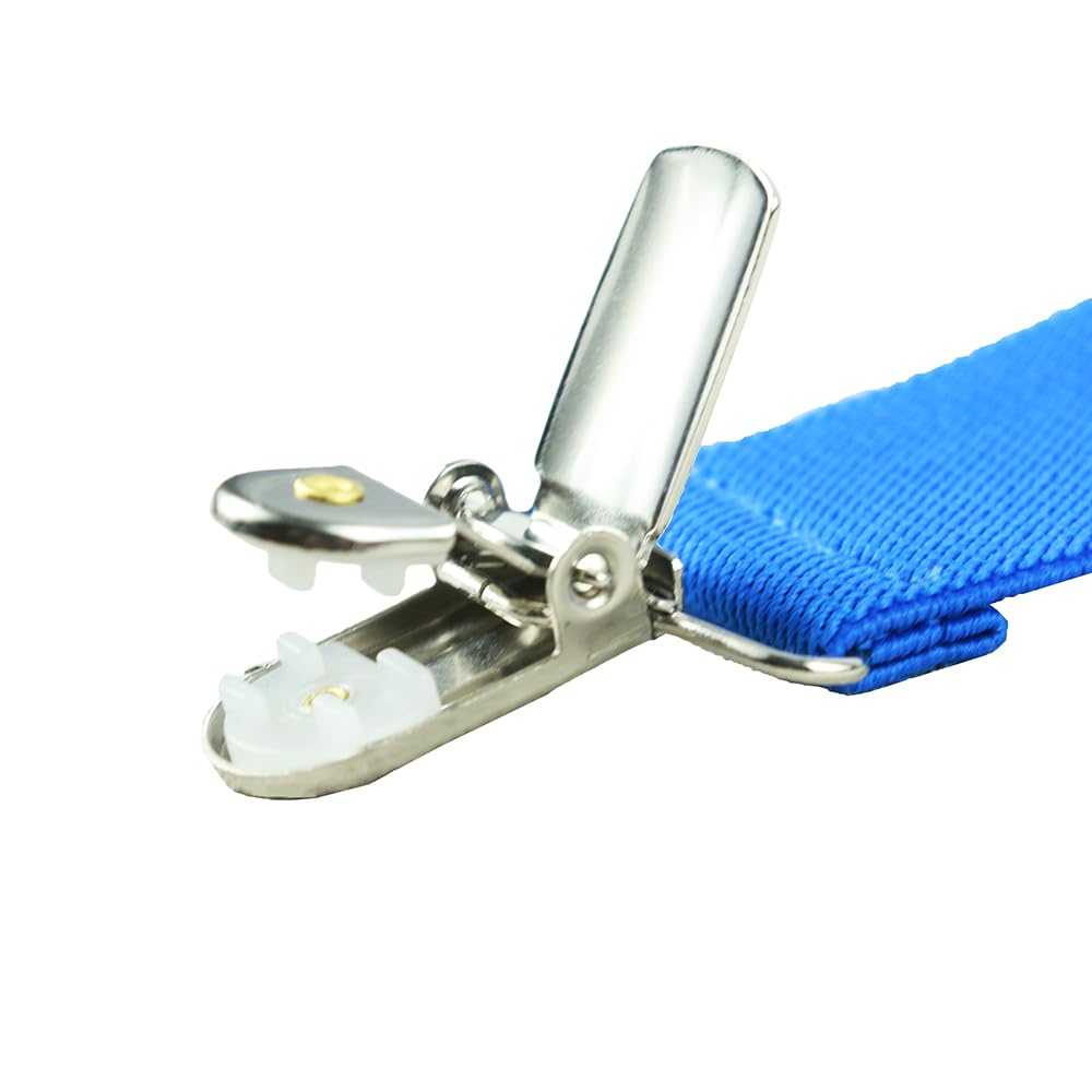 Y-Back Suspenders 1¼" (Blue)