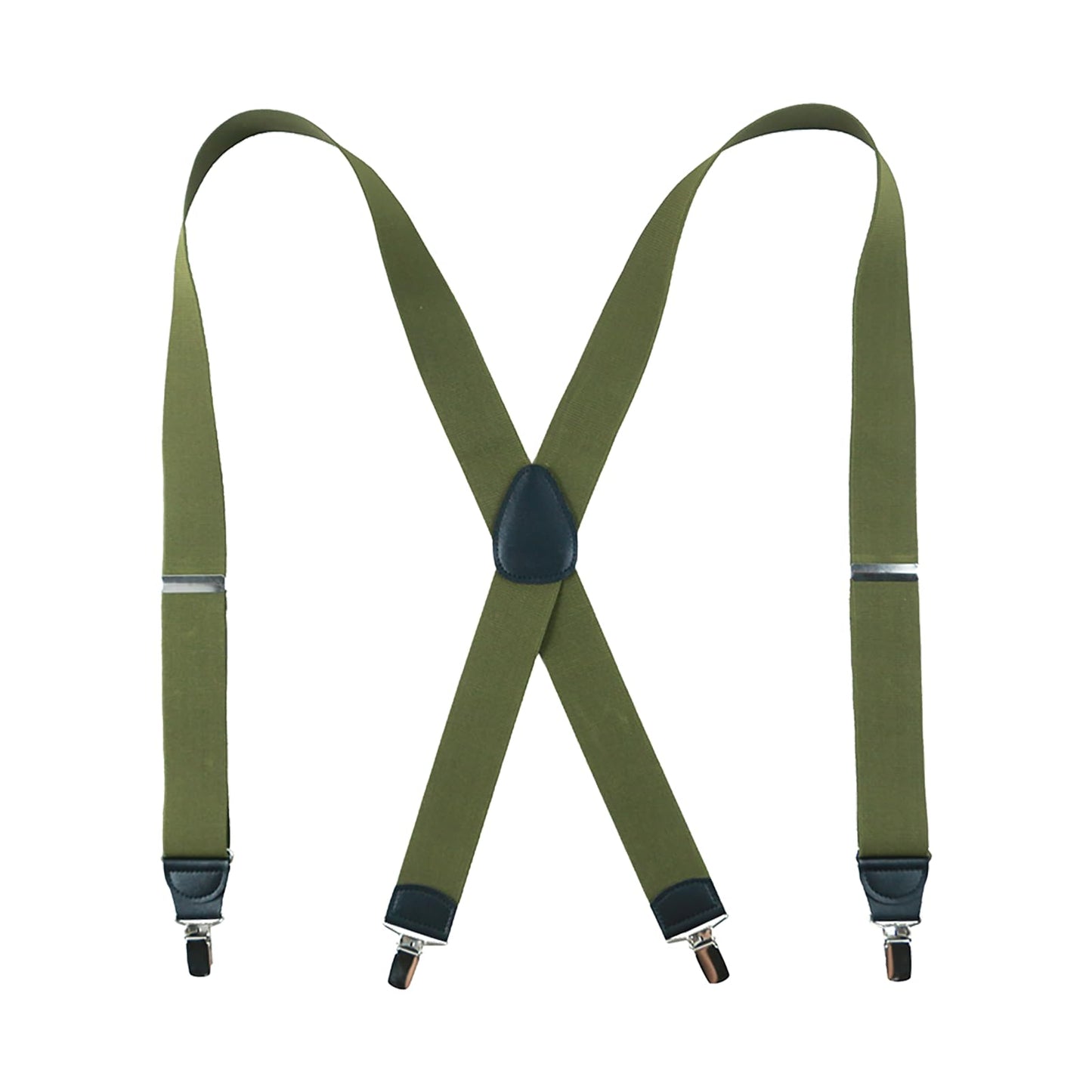 X-Back Suspenders 1½" (Army Green)