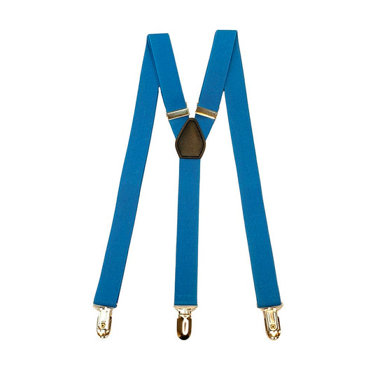 Y-Back Suspenders 1" (Turquoise)
