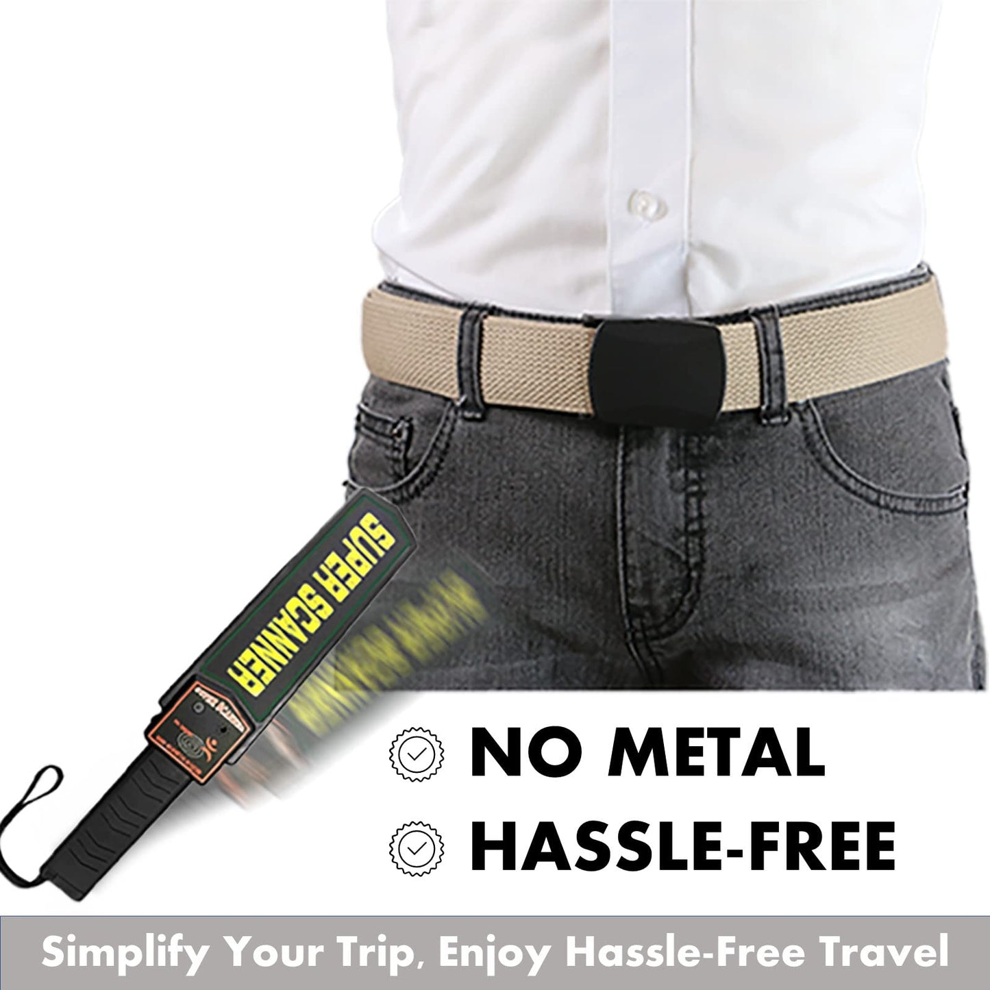 Military Tactical Belt (40 inch, Khaki)