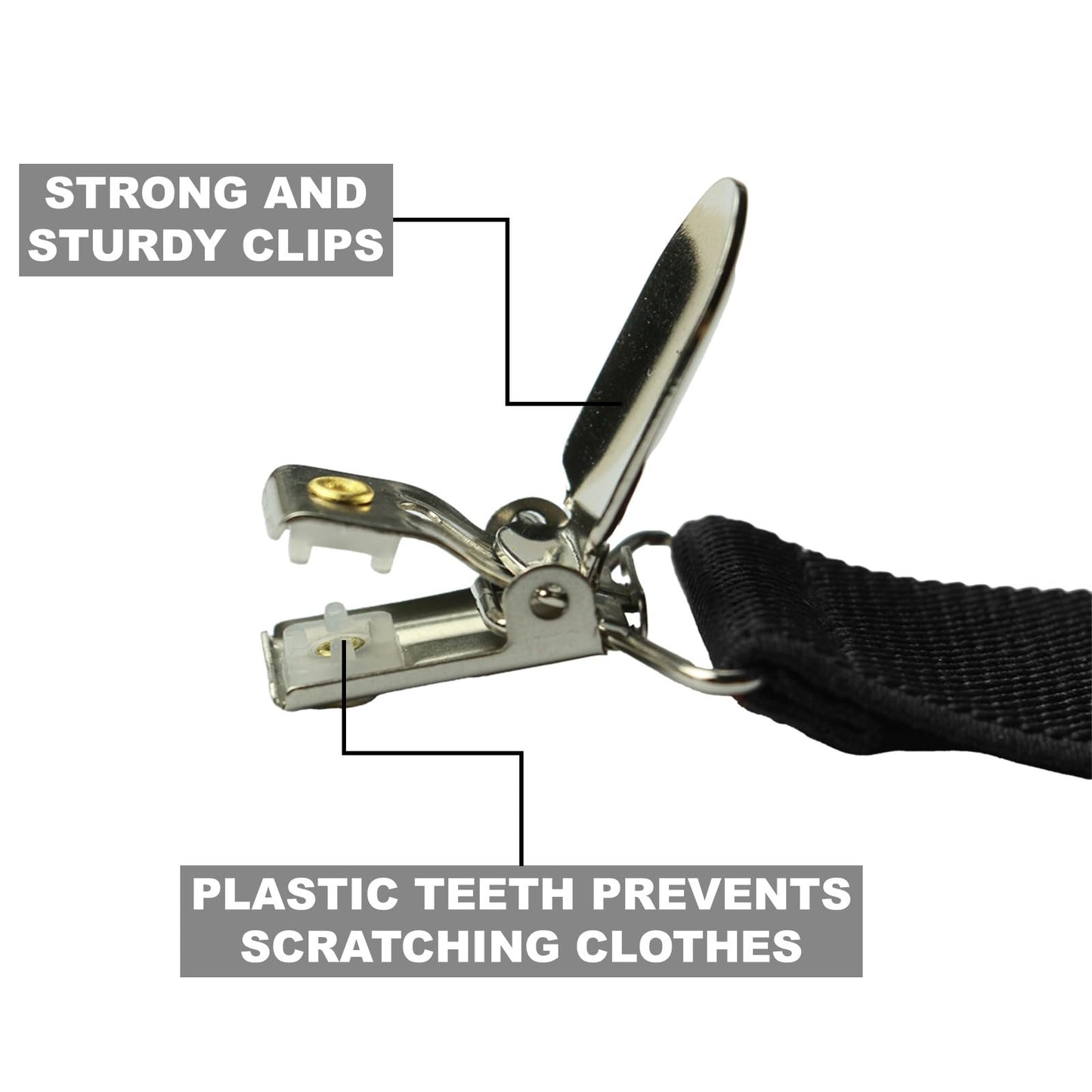 Elastic Mitten Clips (4-Pack)