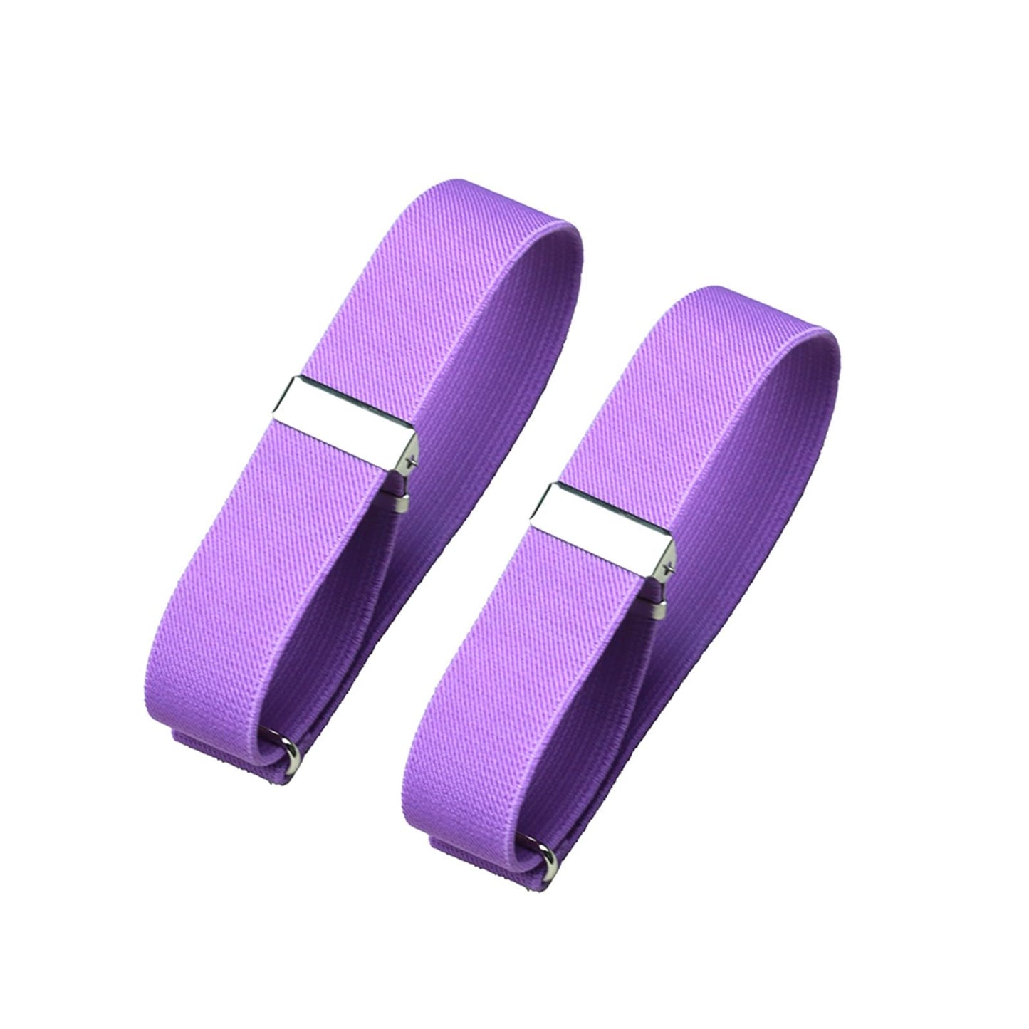 Classic Sleeve Garters (Purple, 1 inch)