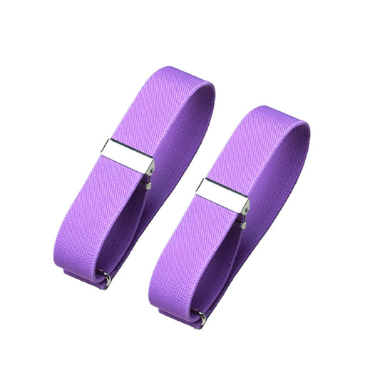 Classic Sleeve Garters (Purple, 1 inch)
