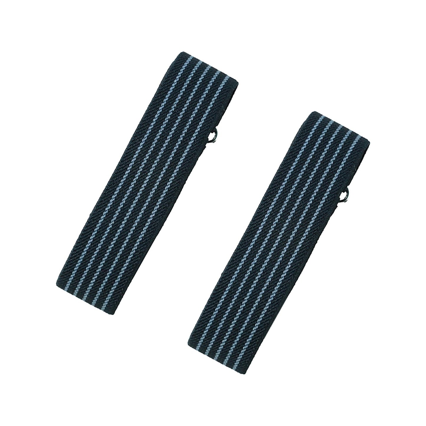 Classic Sleeve Garters (Black Five Gray, 1 inch)