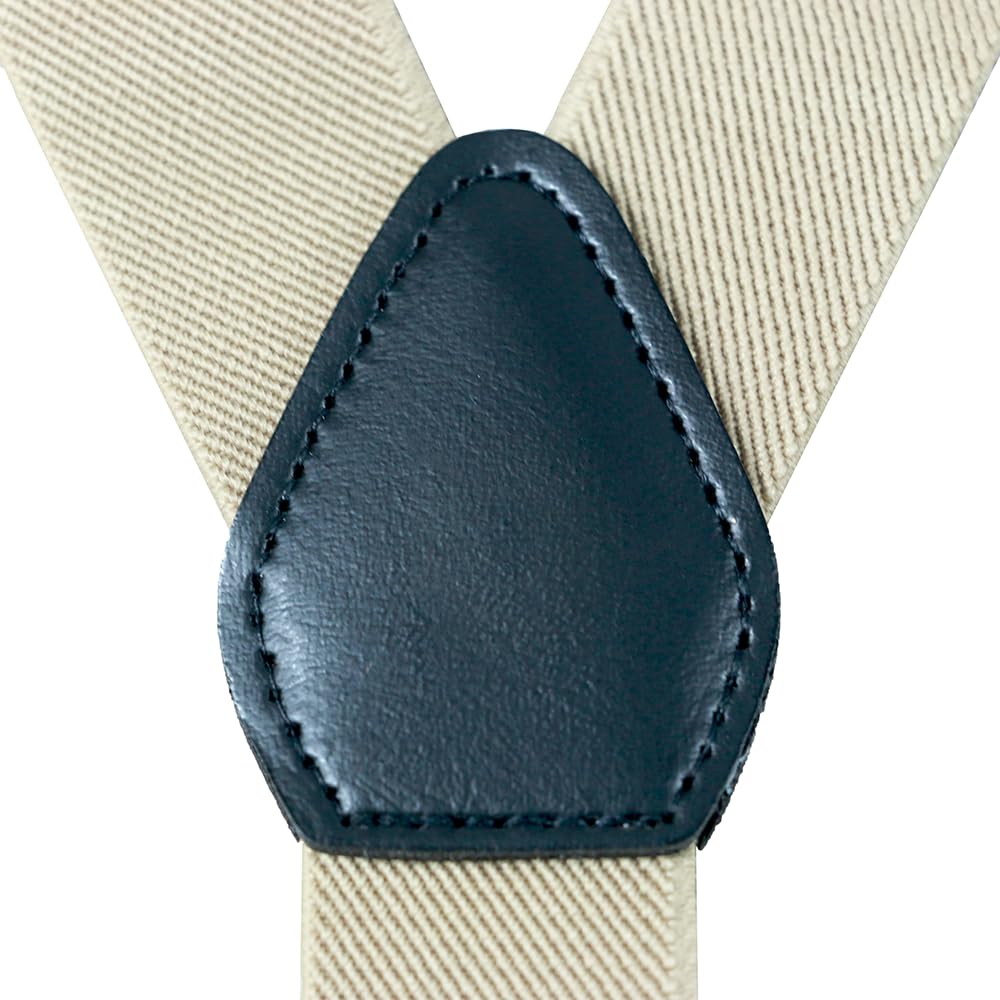 Y-Back Suspenders 1" (Black)