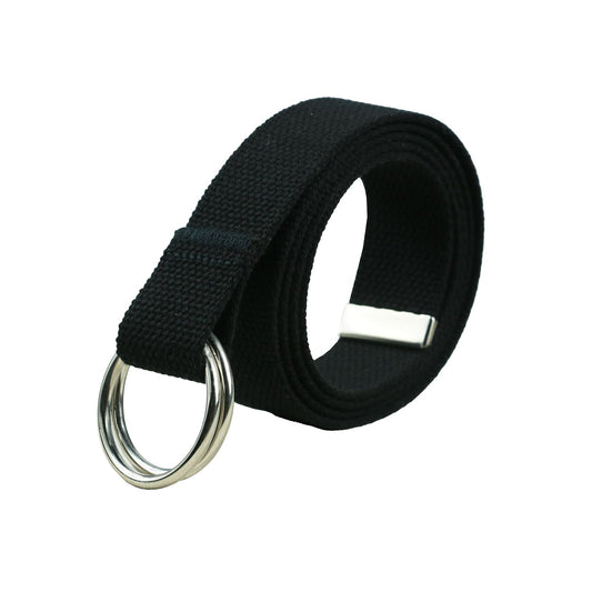 Canvas O-Ring Belt 1¼" (Black)