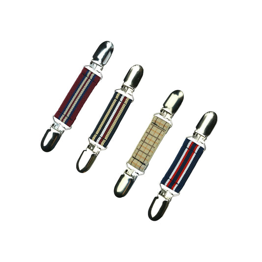 Glove Clips (4-Pack) (British Style-4pcs, 3/4 inch)