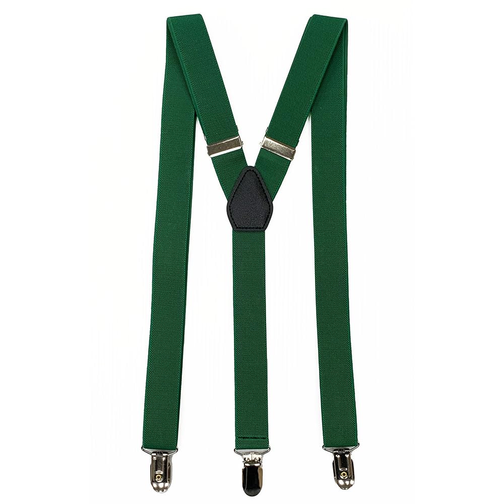 Y-Back Suspenders 1" (Green)