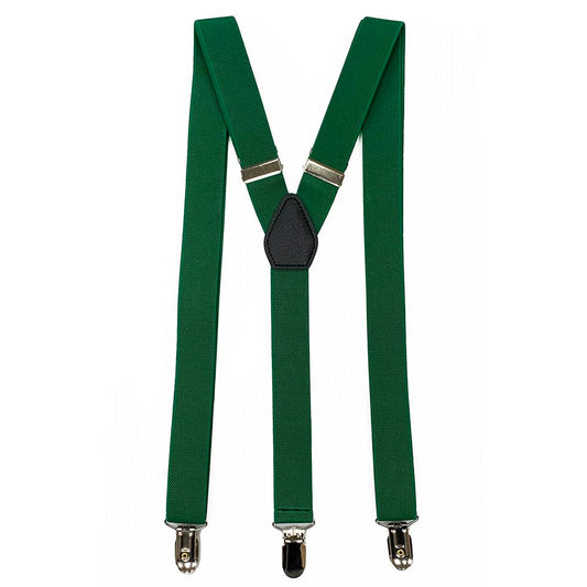 Y-Back Suspenders 1" (Green)