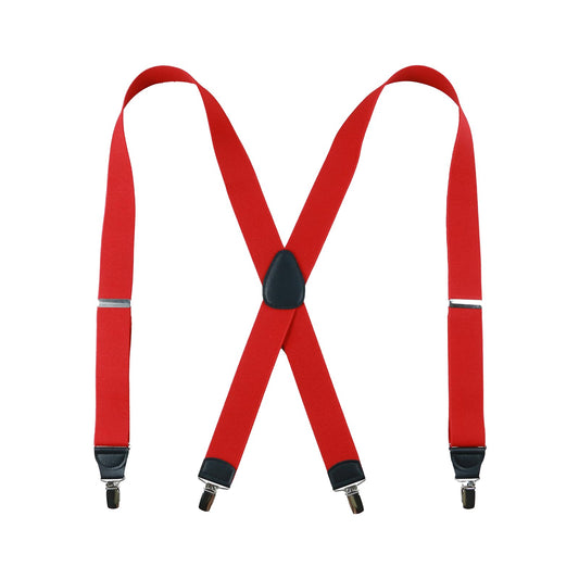 X-Back Suspenders 1½" (Red)
