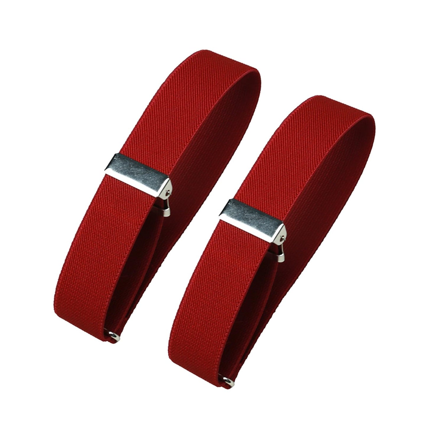 Classic Sleeve Garters (Burgundy, 1 inch)
