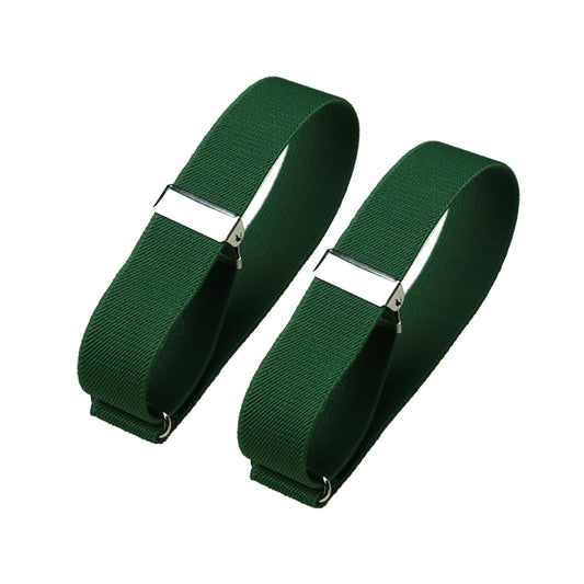 Classic Sleeve Garters (Green, 1 inch)