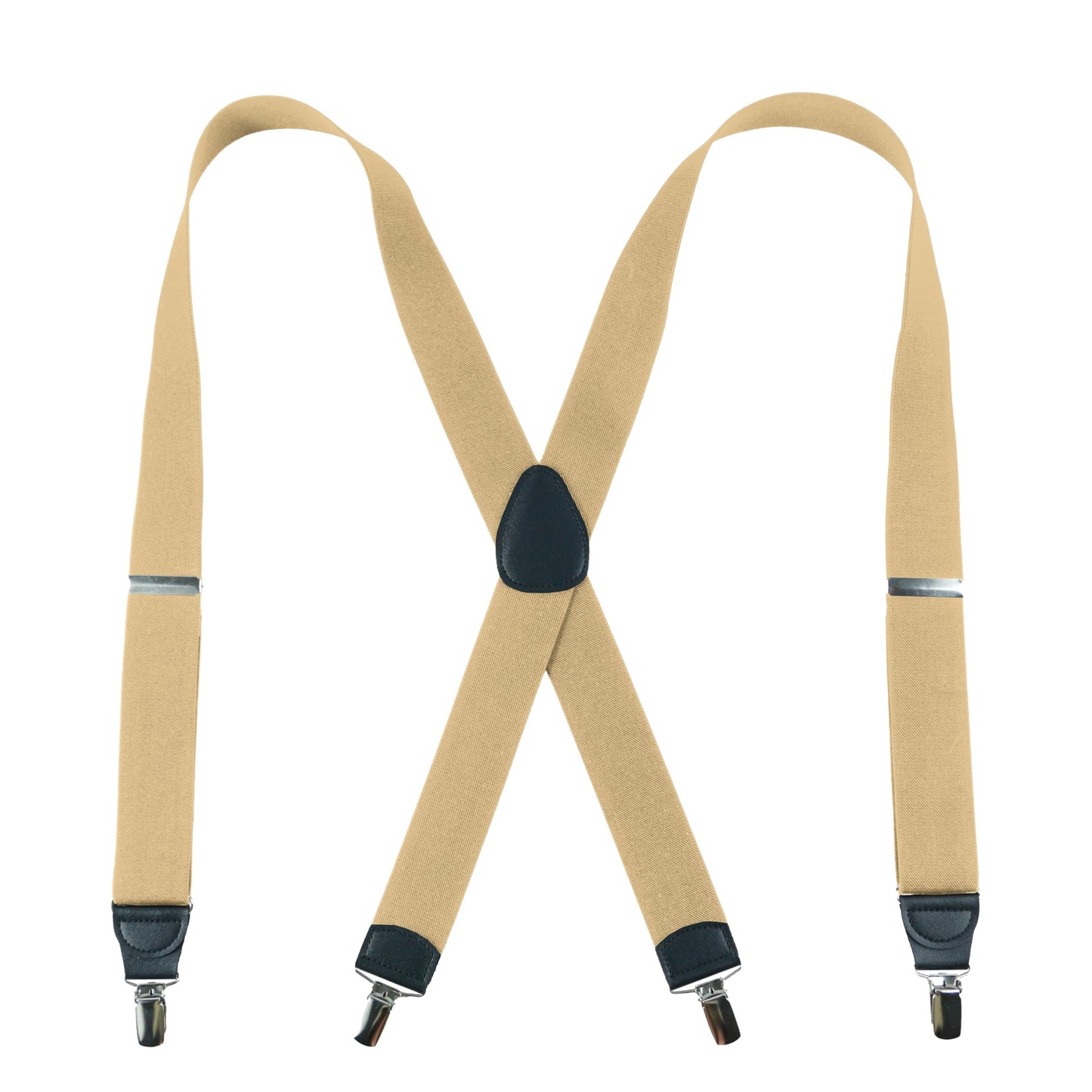 X-Back Suspenders 1½" (Khaki)