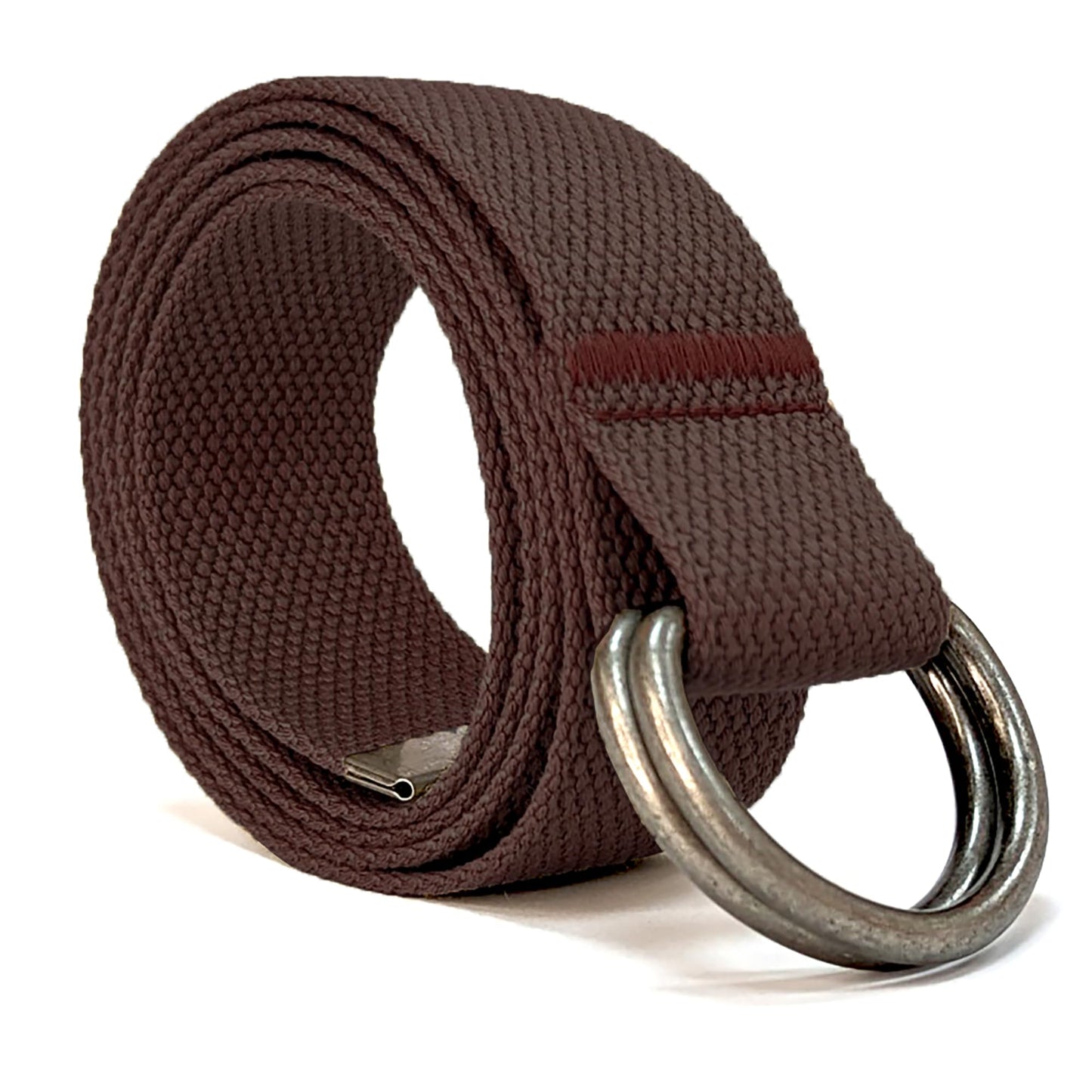 Canvas D-Ring Belt 1¼" (Brown)