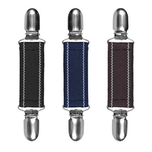 Glove Clips (3-Pack) (Serrated Edge, 1 inch)
