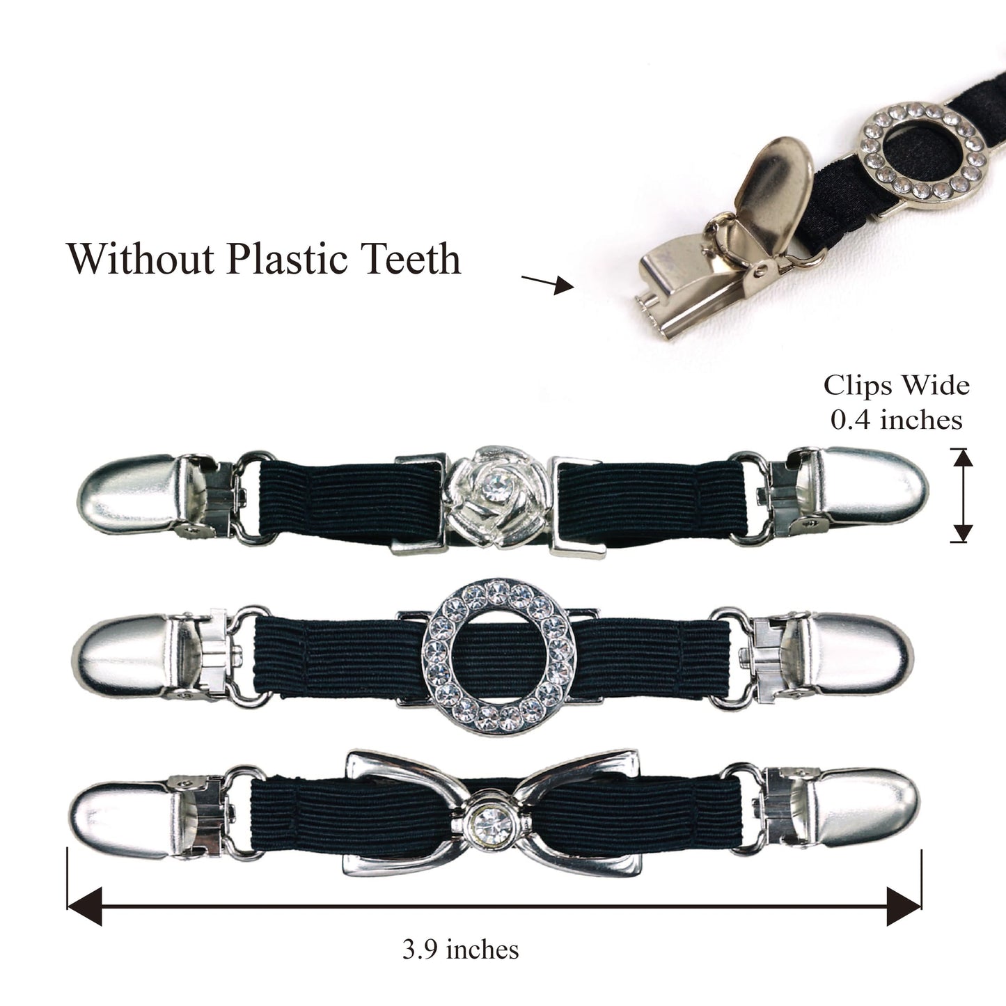 Rhinestone Sweater Clips
