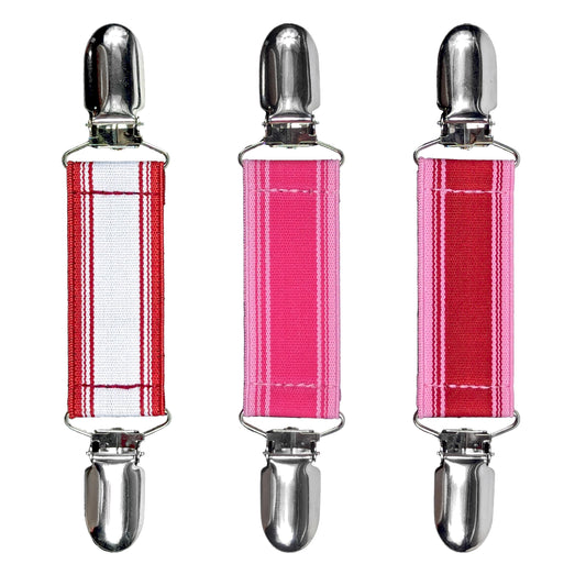 Glove Clips (3-Pack) (Rosy Radiance, 1 inch)