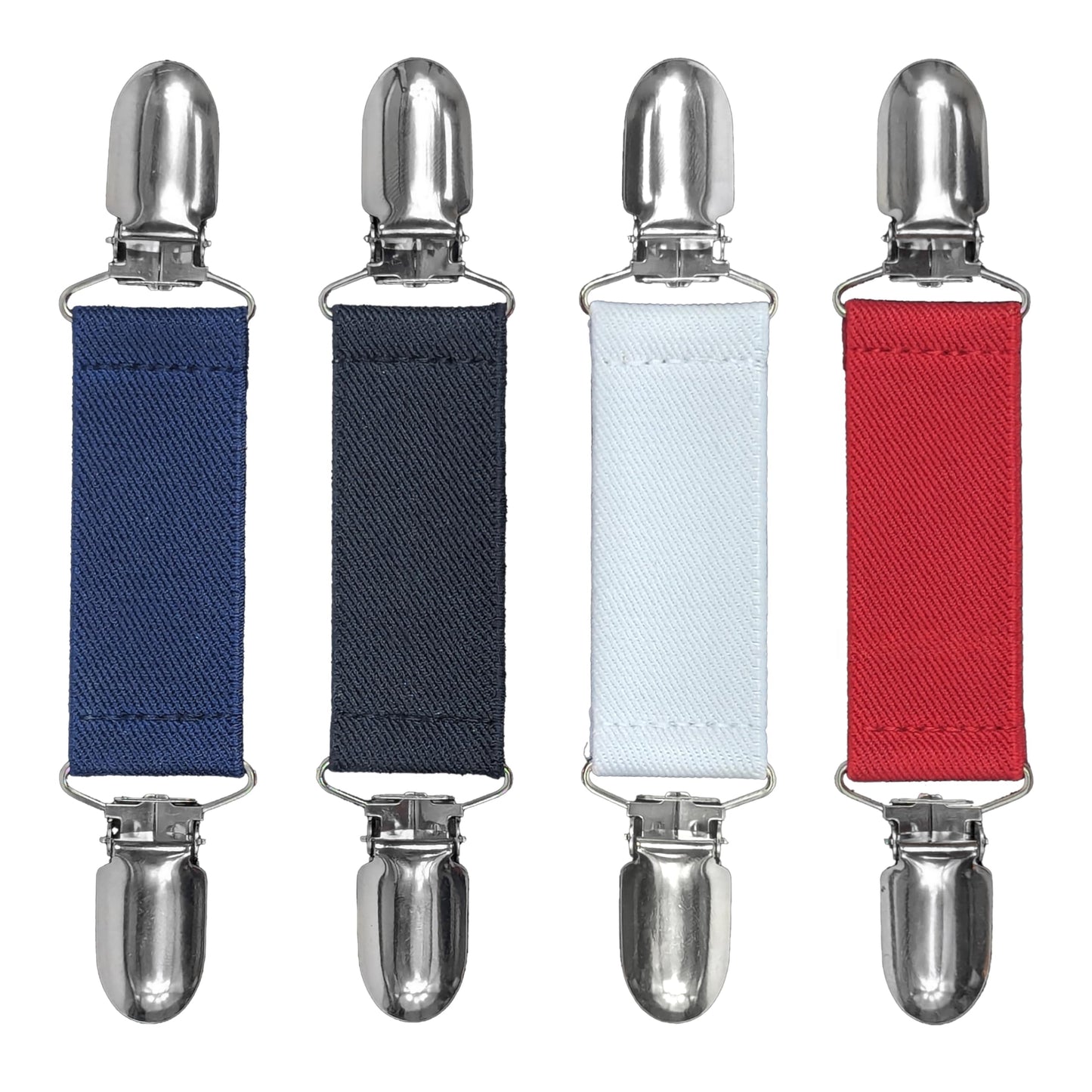 Glove Clips (4-Pack) (Pure Hue-4pcs, 1 inch)