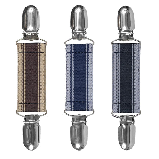 Glove Clips (3-Pack) (Dark Edge Neutral Tones, 1 inch)