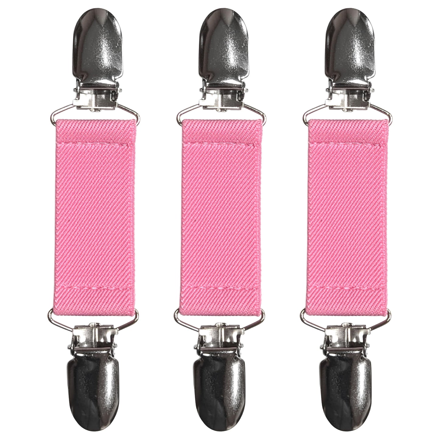 Glove Clips (3-Pack) (Pink, 1 inch)