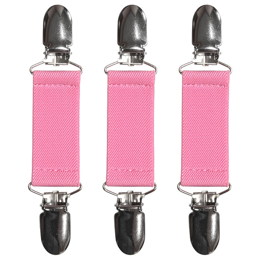 Glove Clips (3-Pack) (Pink, 1 inch)