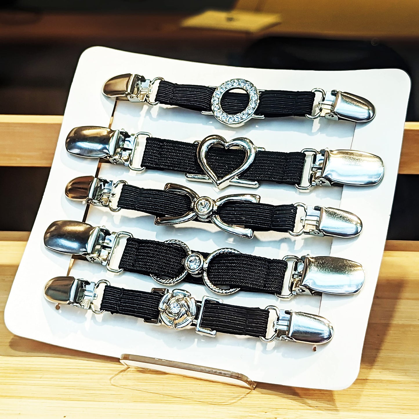 Rhinestone Sweater Clips