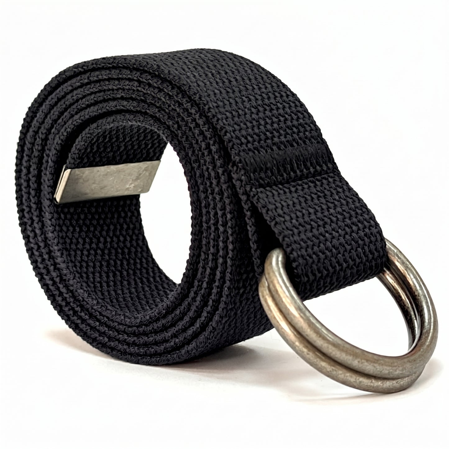 Canvas D-Ring Belt 1½" (Black)