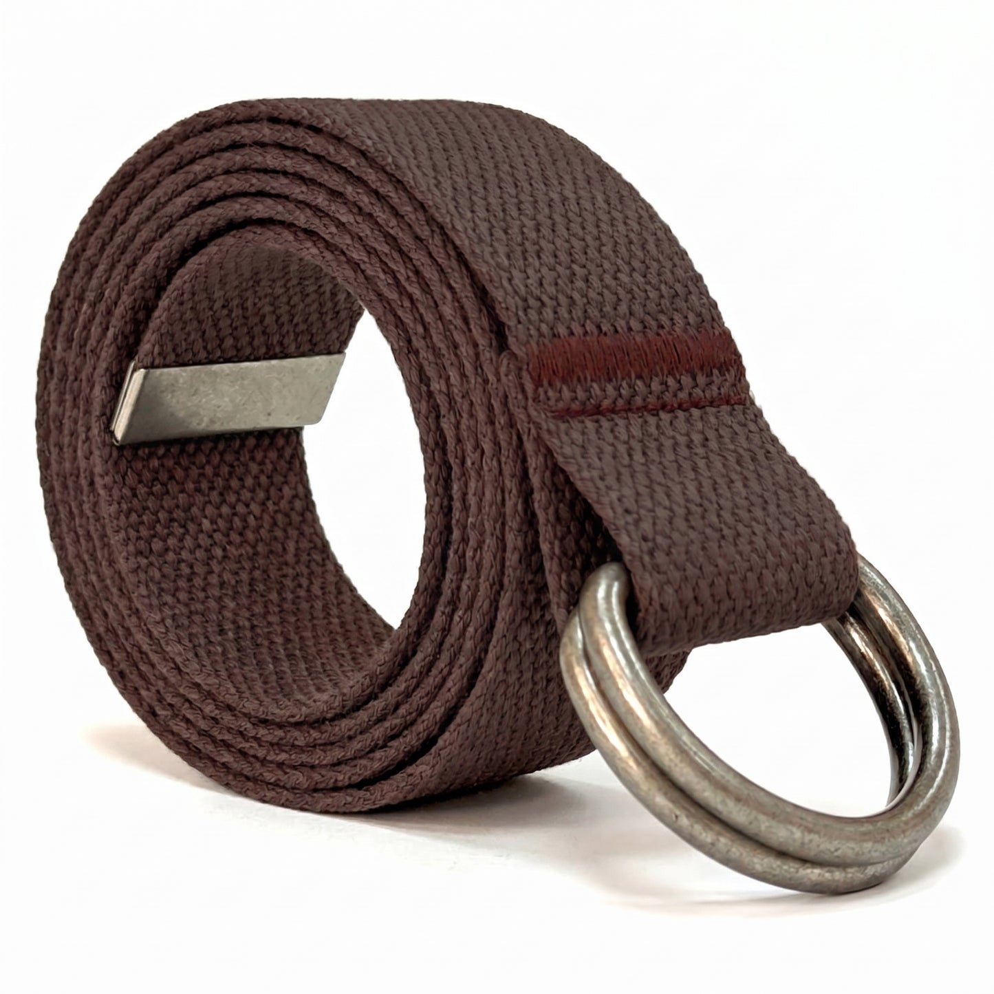 Canvas D-Ring Belt 1½" (Brown)