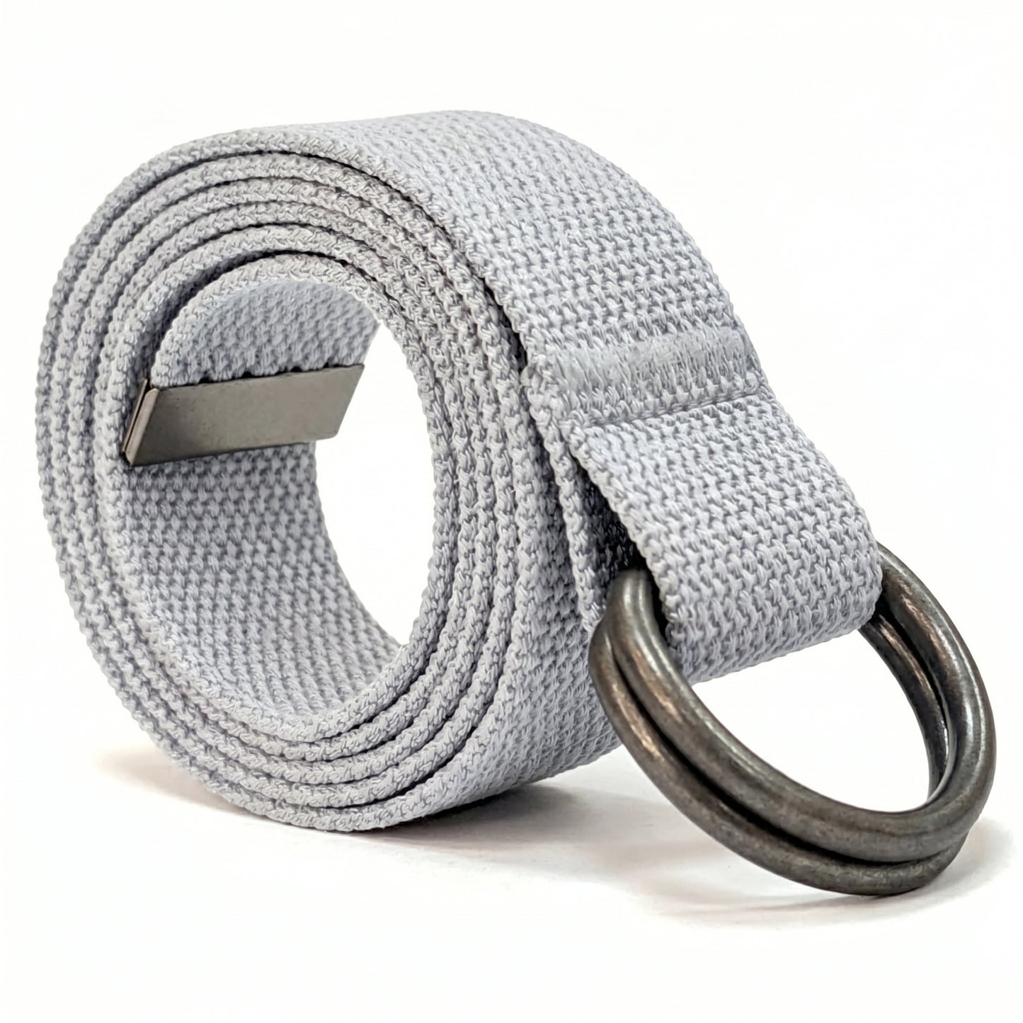Canvas D-Ring Belt 1½" (Gray)