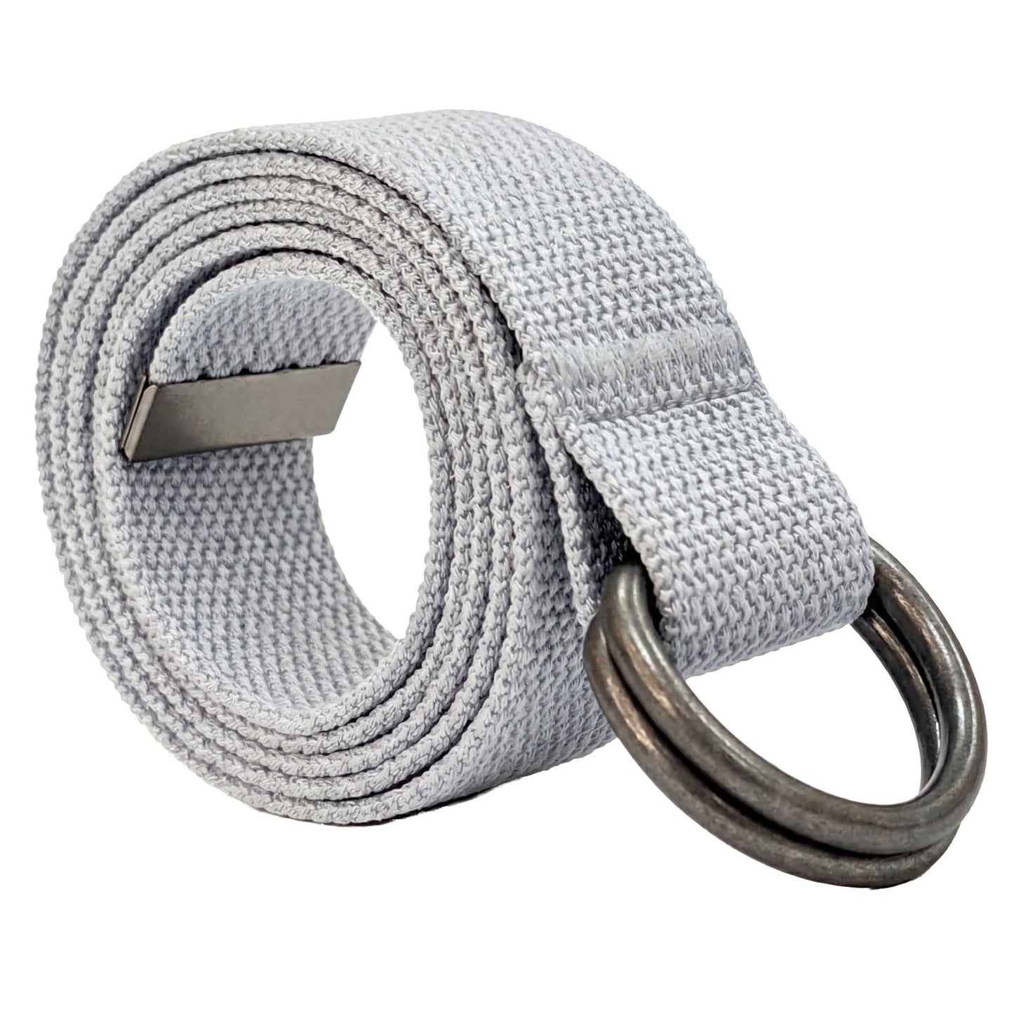 Canvas D-Ring Belt 1½" (Gray)