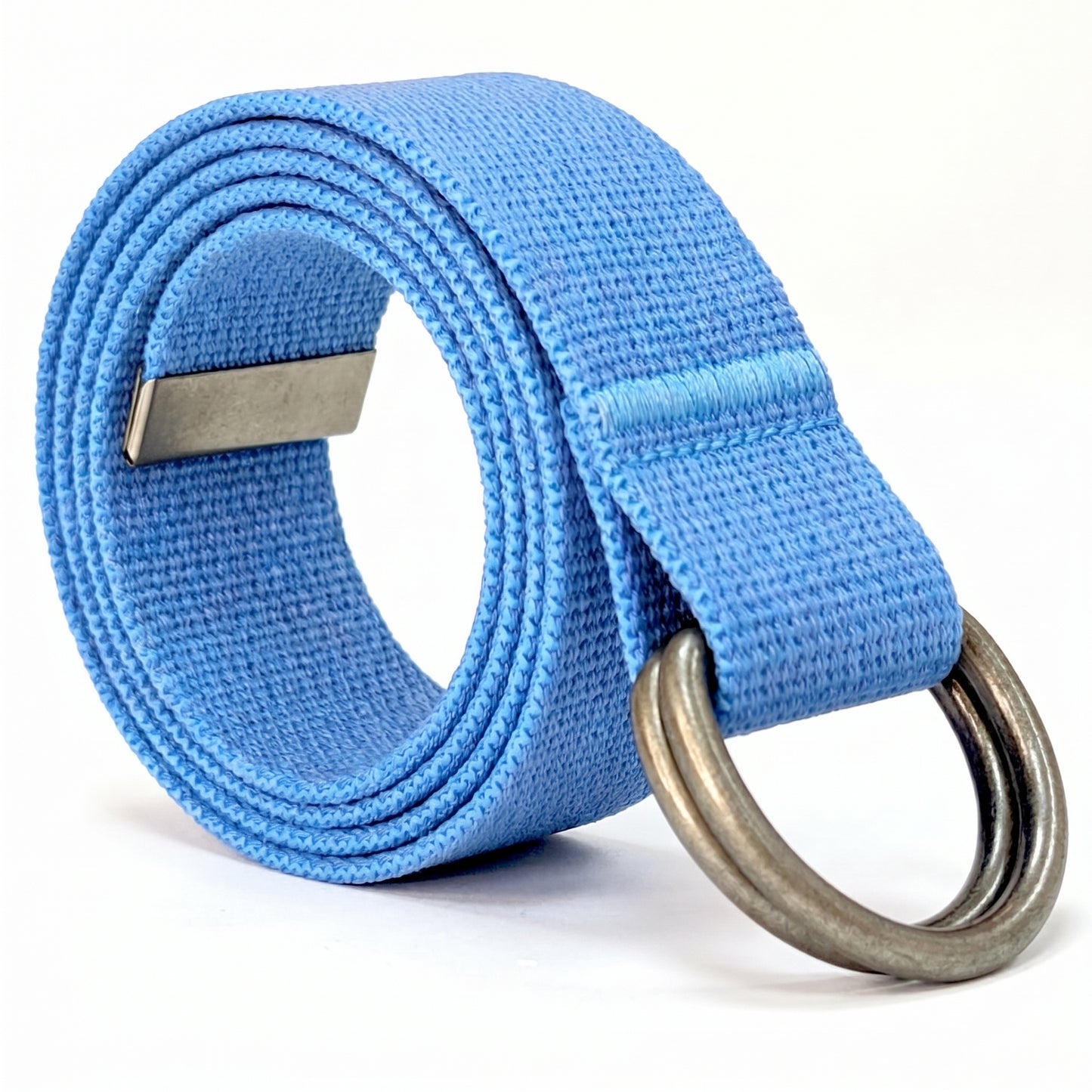 Canvas D-Ring Belt 1½" (Sky Blue)