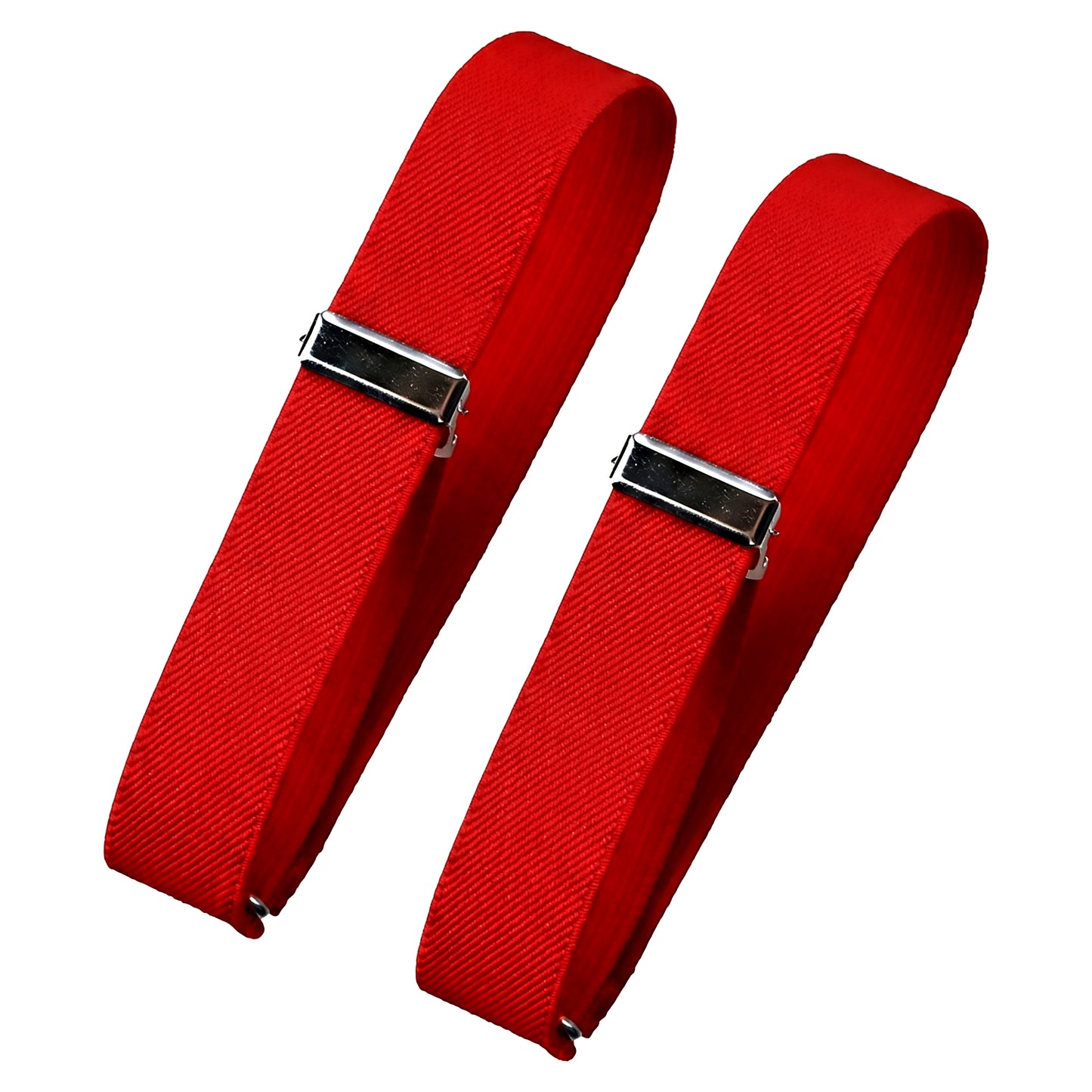Classic Sleeve Garters (Red, 3/4 inch)