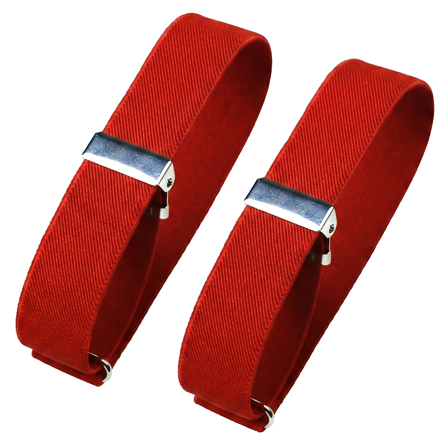Classic Sleeve Garters (Red, 1 inch)