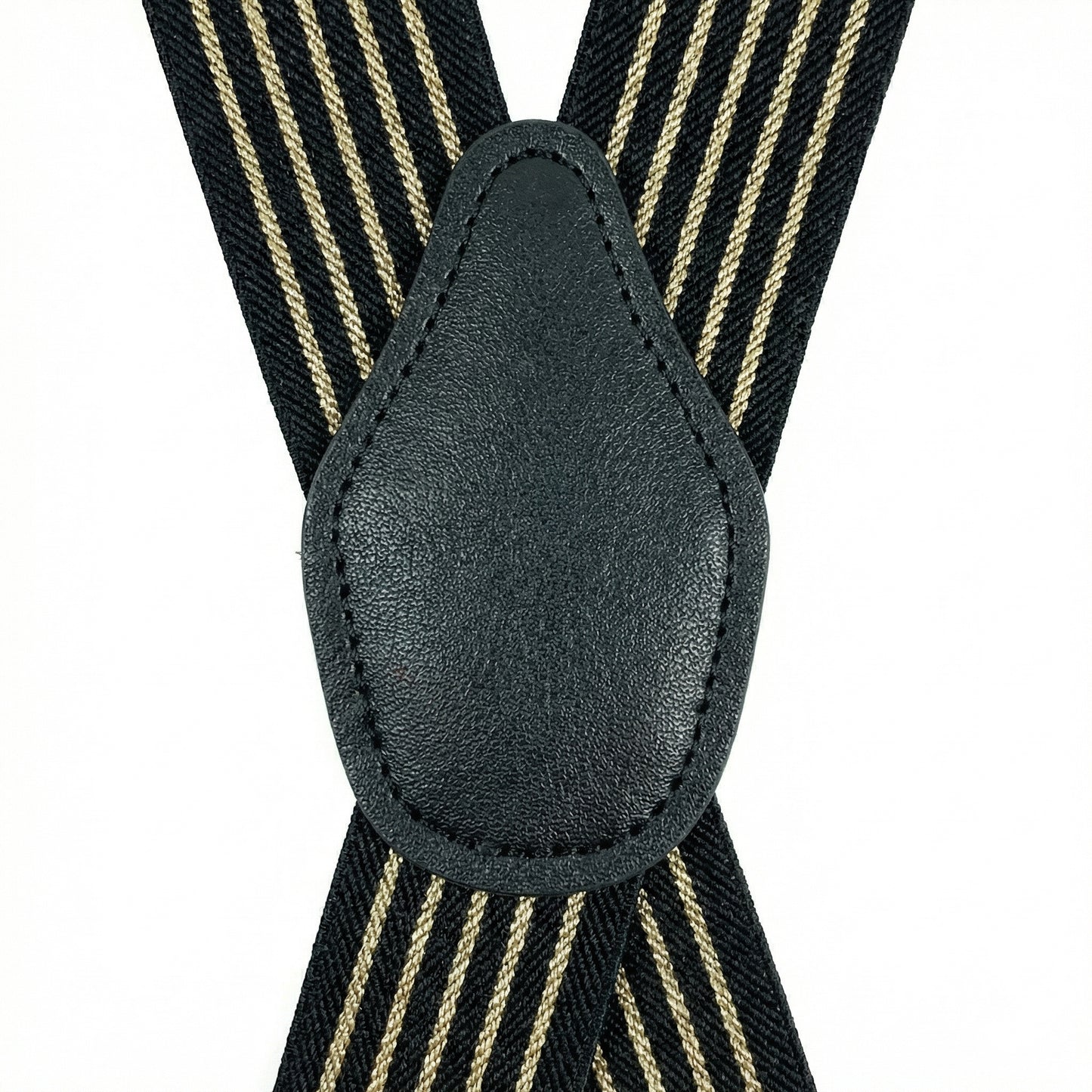 X-Back Suspenders 1¼" (black 5 khaki)
