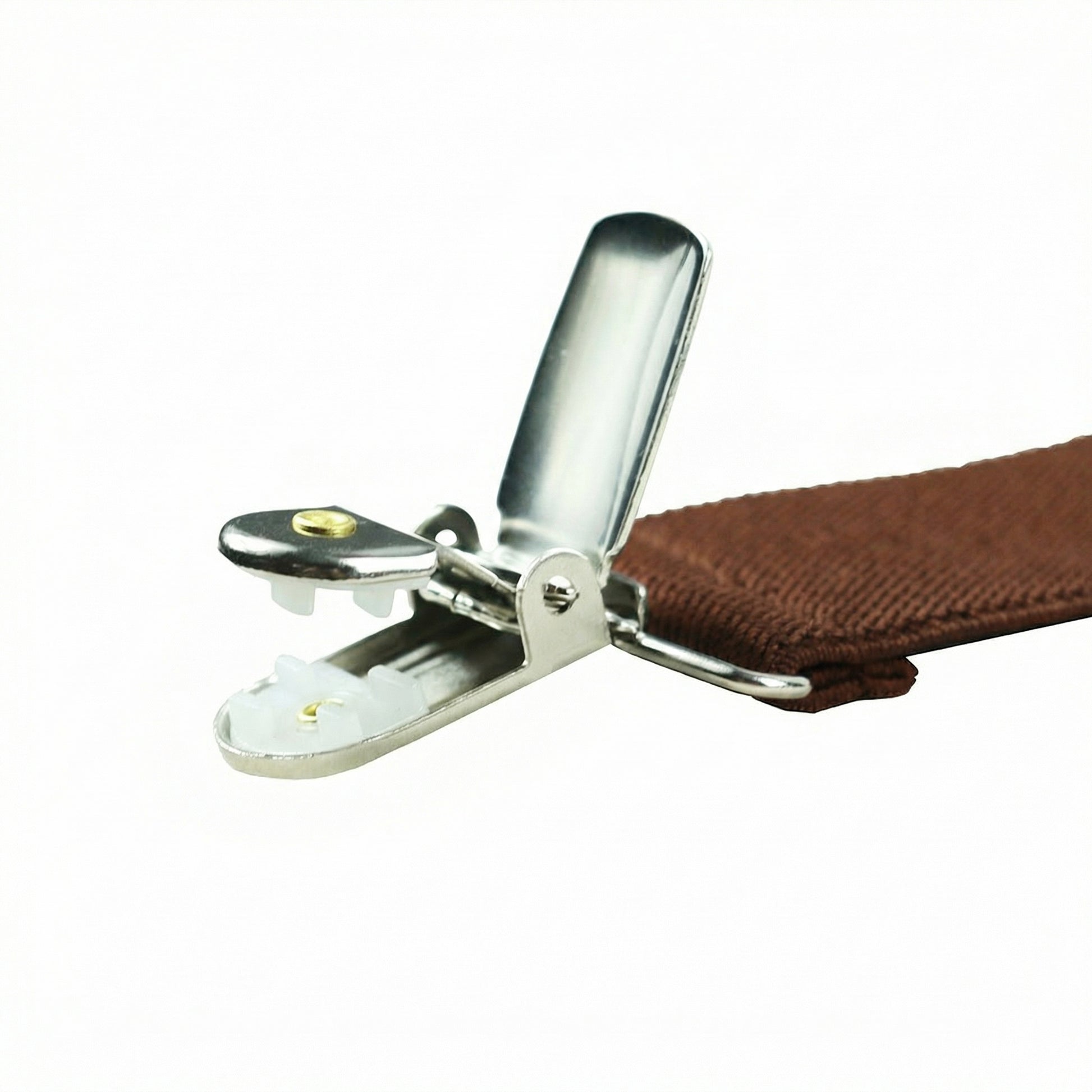 X-Back Suspenders BRN - Clip Open