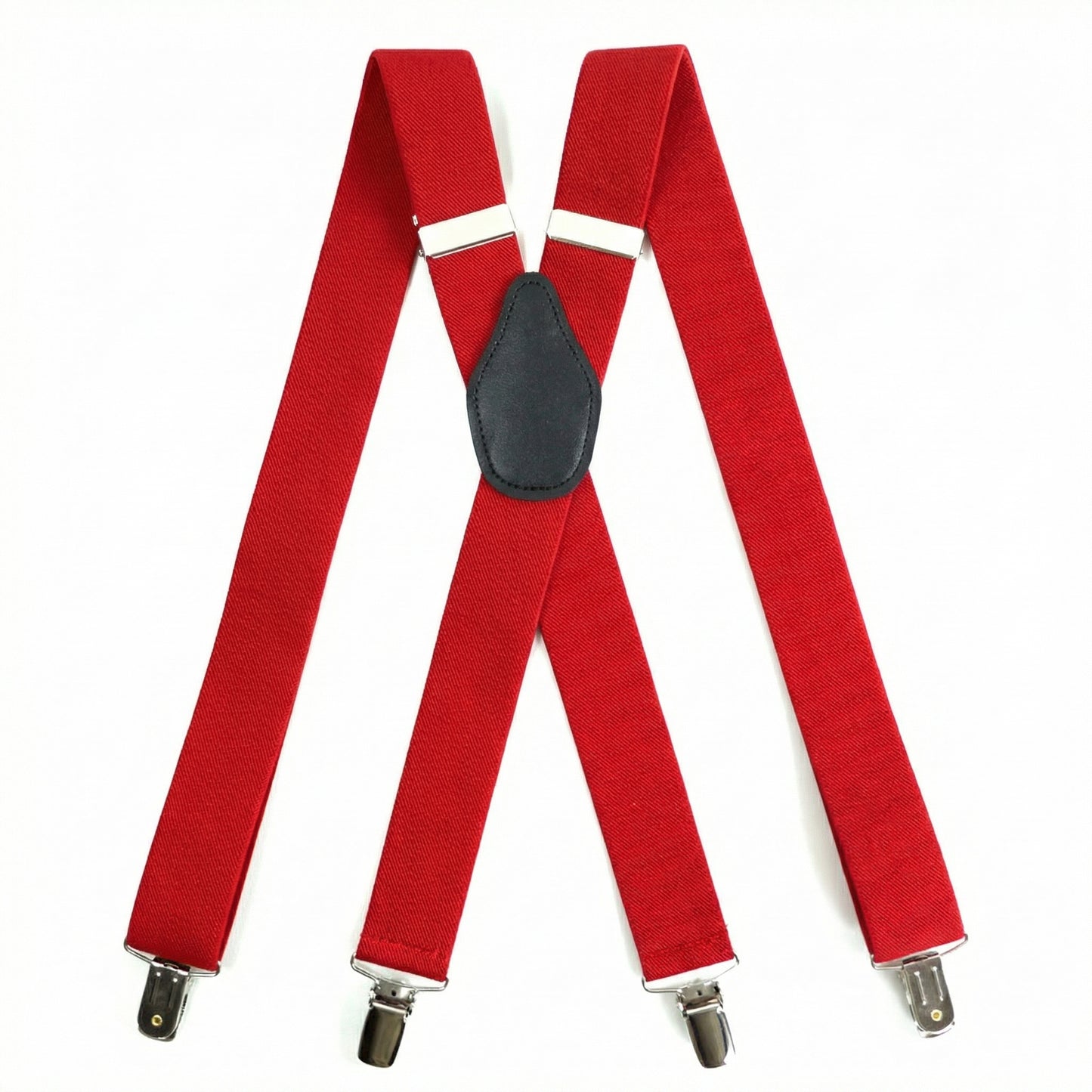 X-Back Suspenders Red - Main